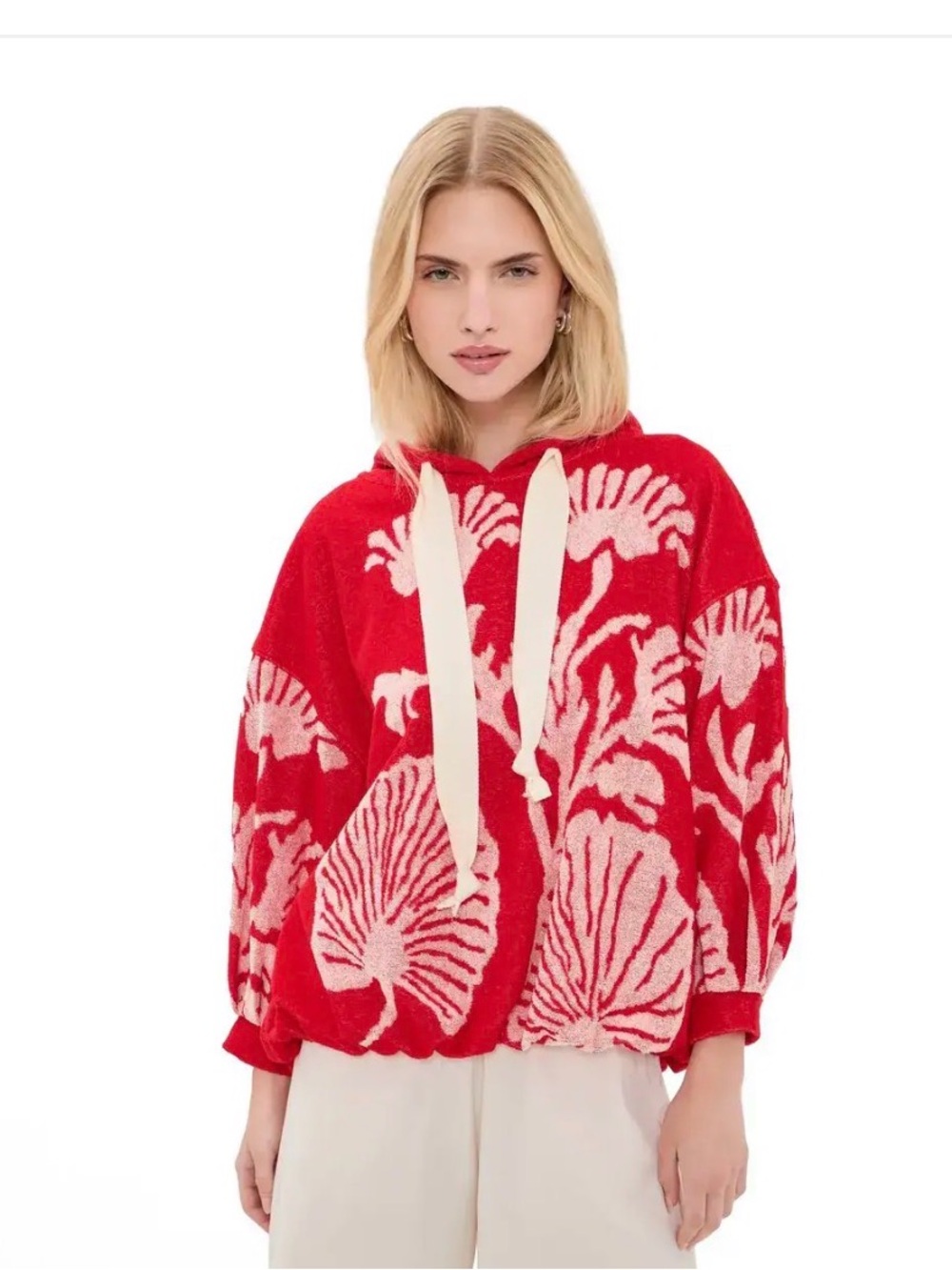 NWT FREE PEOPLE Shell Baby Hoodie size Small